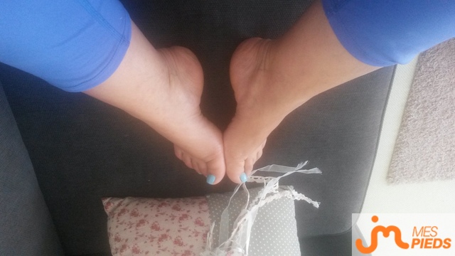 pieds de milka blanc