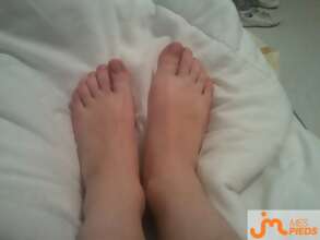 Photos de pieds : les petite pied de ma copine 