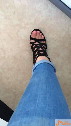 Photos de pieds : Les pieds de ma femme 