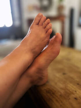 Photos de pieds : Mes petons
