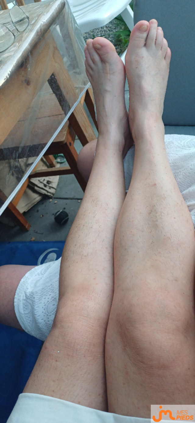 Photos de pieds : Soirée estivale