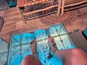 Photos de pieds : En vacances 