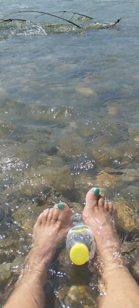 Photos de pieds : Avec mes pieds 