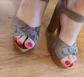 Photos de pieds : Mes pieds et talons