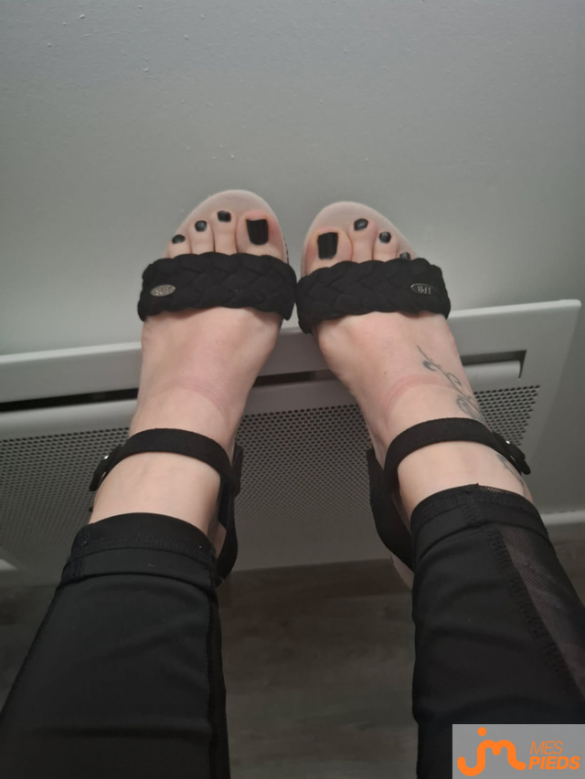 Photos de pieds : Nouvelles chaussures 