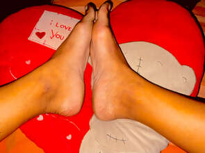 Photos de pieds : I love you
