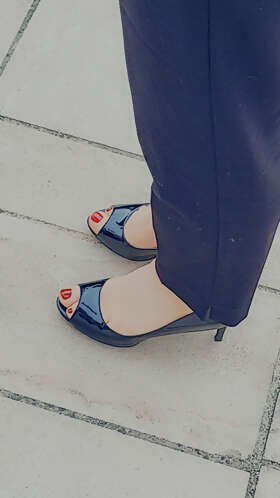Photos de pieds : Les pieds de ma femme 