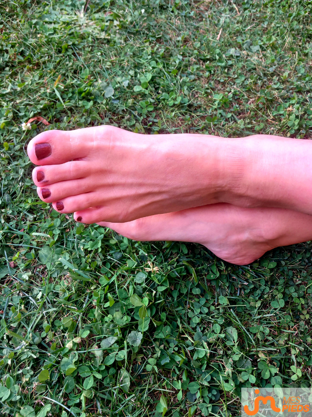 Photos de pieds : En plein air 
