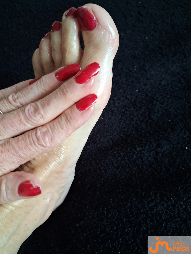 Photos de pieds : Mes pieds du matin